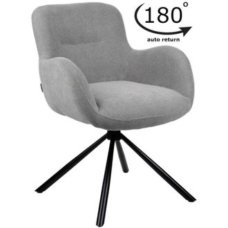 OEM Silla Giratoria Tapizada Marko, Tela Gris