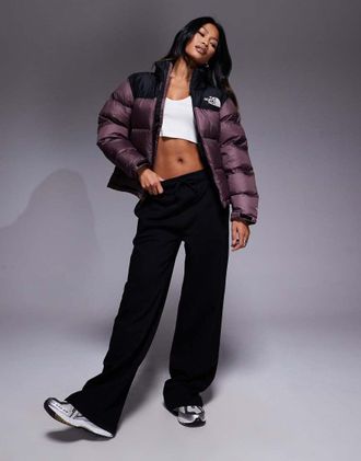 The North Face 1996 Retro Nuptse - Piumino viola-Marrone