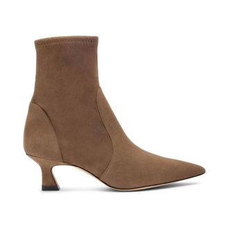 Stuart Weitzman Bot&iacute;n Vinnie 50 - Shoes - Mujer - Beige - 37 1/2 EU