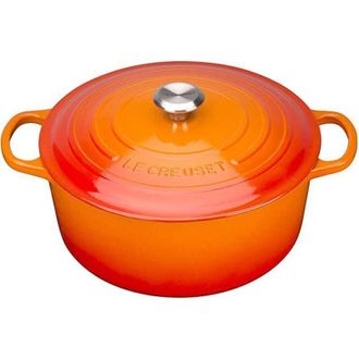 LE CREUSET Signature Casseruola Rotonda 20cm Arancio