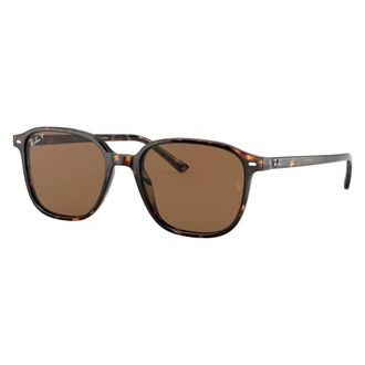 Ray-Ban Leonard Zonnebril - unisex - Zonnebrillen - Bruin - 53 MM - Accessoires