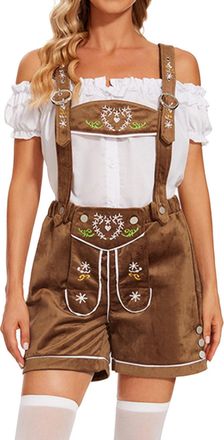 Generic Women Oktoberfest Lederhosen Outfit German October Festival Costume 2025 New Oktoberfest Outfit Women
