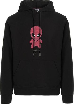 GCDS Black Weirdo hoodie