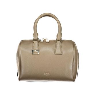 Furla Green Leather Womens Handbag
