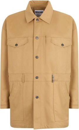 Moschino Hombre, Chaquetas, Beige, Talla: L