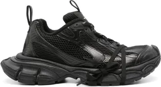 Balenciaga Black 3XL Lace Up Sneakers