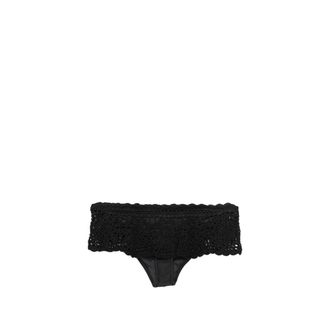 Frankies Bikinis Shelly Crochet-knit Bikini Bottoms