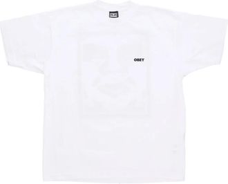 Obey Gedurfd Pictogram Wit T-shirt - Heren - T-shirts - Wit - XL - Katoen - Tops