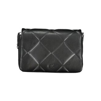 Calvin Klein Black Polyester Womens Shoulder Womens Bag