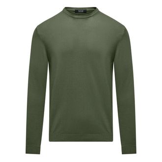 Bomboogie Girocollo Basic - Knitwear - Hombre - Verde - 3XL