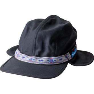 Kavu Strapcap Trapper Cap in Jet Black at Nordstrom