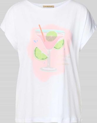 Smith & Soul Oversized T-Shirt mit Motiv-Print in Weiss, Gr&ouml;&szlig;e XXL