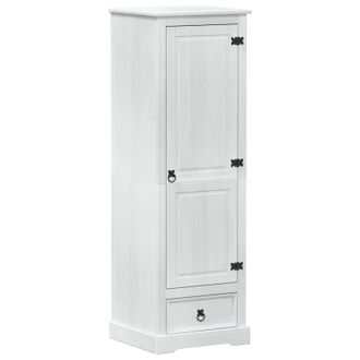 vidaXL Armarios 55 X 50 X 170 Cm Madera De Pino Macizo Vidaxl