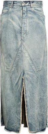 Rick Owens BOTTOMWEAR - Denim skirts on YOOX.COM