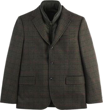 Fay Blazer a quadri - Verde