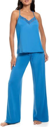 In Bloom by Jonquil Marnie Long Pajamas in French Blue at Nordstrom Rack, Size X-Large