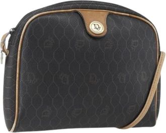 Dior Pre-owned Cross Body Bags, female, Black, Size: ONE SIZE Pre-owned Vintage Shoulder Bag
