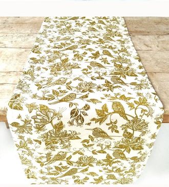 French Home Honeysuckle Table Runner