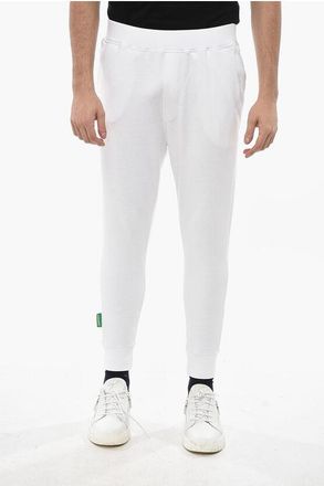 Dsquared2 OLOP Brushed Cotton Sweatpants with Cuffs size M