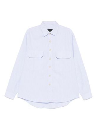 White Sand Gestreept overhemd - Blauw