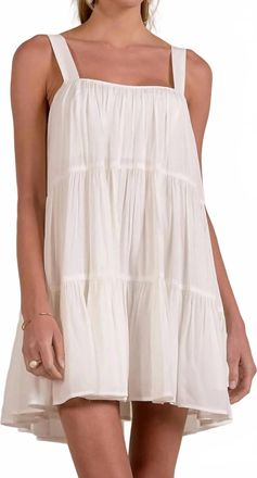 Elan Vaura Dress In White