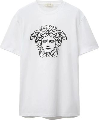 Versace Hombre, Camisetas, Blanco, Talla: XL