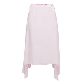 HUGO BOSS Dames/Dames Vicina Effen Rok (Roze)