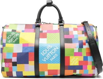 Louis Vuitton Borsone Keepall Bandoulière 50 2000 - Giallo