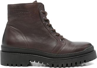Marc O'Polo Biker boots met veters - Bruin