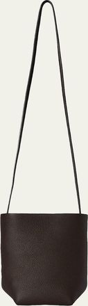 The Row Park North-South Crossbody Tote Bag in Leather