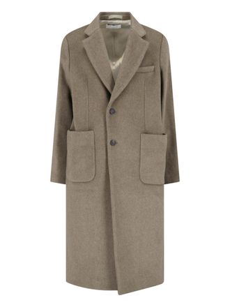 Our Legacy Brown Tailored Notched Lapel Trench