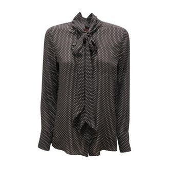 Max Mara Silk Shirt with Cufflinks