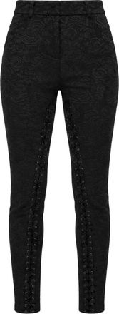 Dolce & Gabbana Skinny Broek - Dames - Skinny broeken - Zwart - S - Katoen - Broeken
