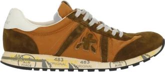 Premiata Lucy 8191 - Heren - Sneakers - Bruin - 45 EU - Leer - Schoenen