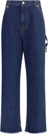 Darkpark Blue Chain-embellished Jeans