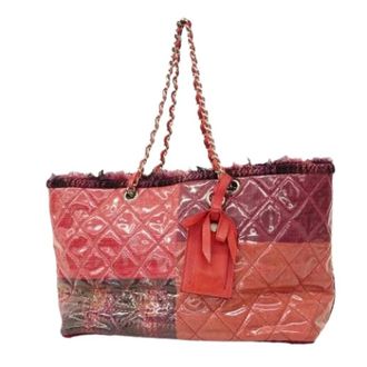 Chanel Pre-owned Tote Bags, female, Pink, Size: ONE SIZE Pre-owned Vintage Tote Bag