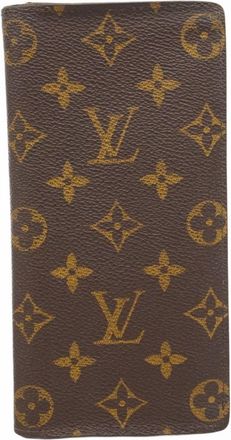 Louis Vuitton Brown Long Wallet (Bi-Fold) (Pre-Owned)