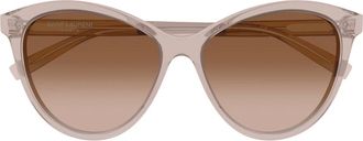Saint Laurent Sunglasses, female, Gray, Size: 57 MM SL 456 Sunglasses