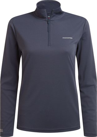 Craghoppers Dames/Dames Nosilife Half Zip Top (Antraciet)