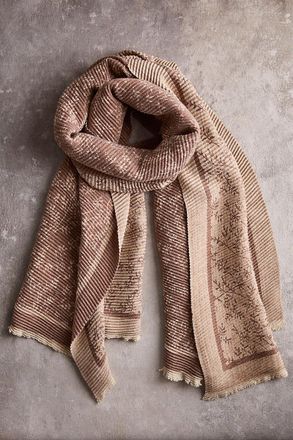 Terrain Garden Floral Crinkle Scarf