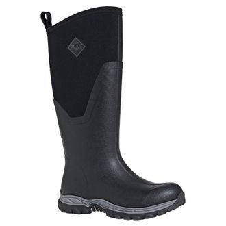The Original Muck Boot Company Arctic Sport II Tall Synthetic Textile Womens Knee High Boots - Black Black - Size:UK 5