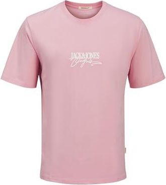 T-Shirt Jack & Jones Jprccronnie SS Homme - Coupe Ample, Col Rond, Manches Courtes, Haut Basique Printemps/Été
