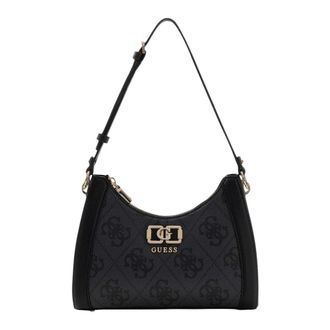 Guess Shoulder Bags, female, Gray, Size: ONE SIZE Karnilla Logo Shoulder Bag