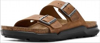 Birkenstock Mens Arizona Ct Sandal In Cognac
