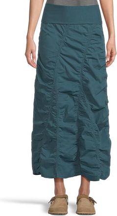 Xcvi Gored Peasant Skirt Womens Skirt Abyss : XS (Womens 0-2), Cotton/Spandex