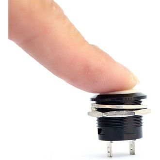 OEM Interruptores Pulsadores Redondos Spst - Moment&aacute;neos Ca 6a/125v 3a/250v - Crezuo