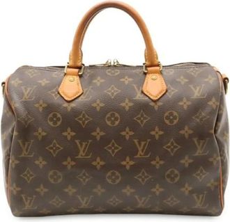 Louis Vuitton Pre-owned Boston Bag - Dames - Vintage Handtas - Bruin - ONE Size - Vintage