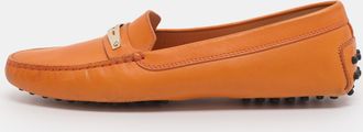 Tod's Tods Tan Leather Loafers