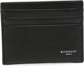 Givenchy Tarjetero de Piel Granulada - Accessories - Hombre - Negro - ONE SIZE