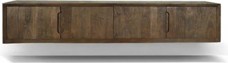 Moloo Mueble tv de 180 cm marr&oacute;n